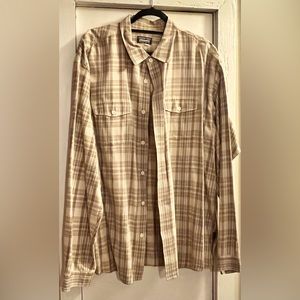 Patagonia Organic Cotton Long Sleeve Flannel Button-Up Shirt - XXL
